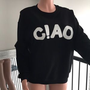 H&M “Ciao” Sweatshirt NWT